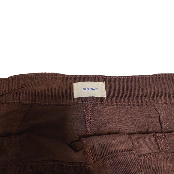 Old Navy Corduroy Burgundy Skirt - Picture 3 of 6